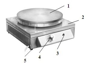 профессиональная электрическая блинница