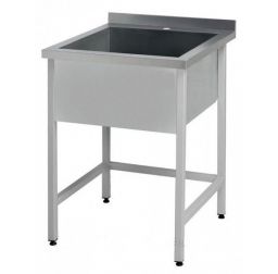 Ванна моечная односекционные из нержавеющей стали сварная