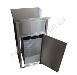 Урна для фудкорта 600х600х1120