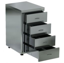 Медицинская тумба с 4-мя выдвижными ящиками