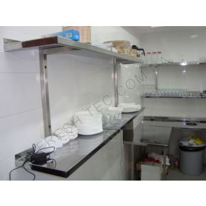 Полка навесная из нержавеющей стали (1/2/3 уровня)