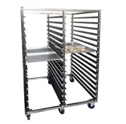 Стеллаж передвижной кондитерский на 36 уровней под противень 600х800