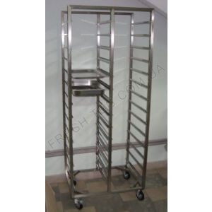 Стеллаж передвижной кондитерский на 36 уровней под противень 600х800