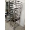 Стеллаж передвижной кондитерский«шпилька»  на 18 уровней под GN 1/1 (530х325 мм)