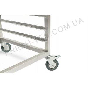 Стеллаж передвижной кондитерский на 36 уровней под противень 600х800